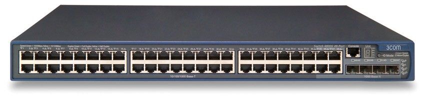  HP E4800-48G Switch 48-Port(44x10BASE-T/100BASE-TX/1000BASE-T+ 4x10/100/1000 or SFP 100/1000, L2-3-4, OSPF, XRN, 19')(eq.3CRS48G-48-91)