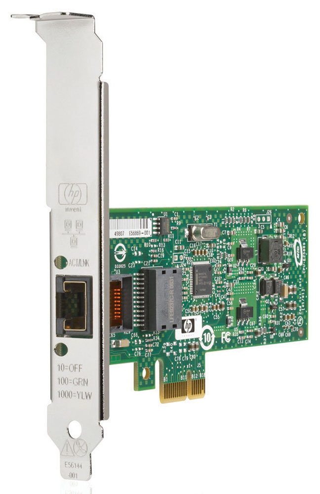   HP NC112T PCI Express x1 10/100/1000T Gigabit Server Adapter (incl. low-profile bracket)