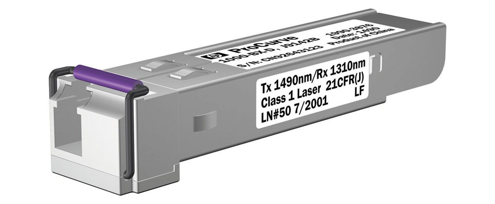 HP X122 1G SFP LC BX-D Transceiver