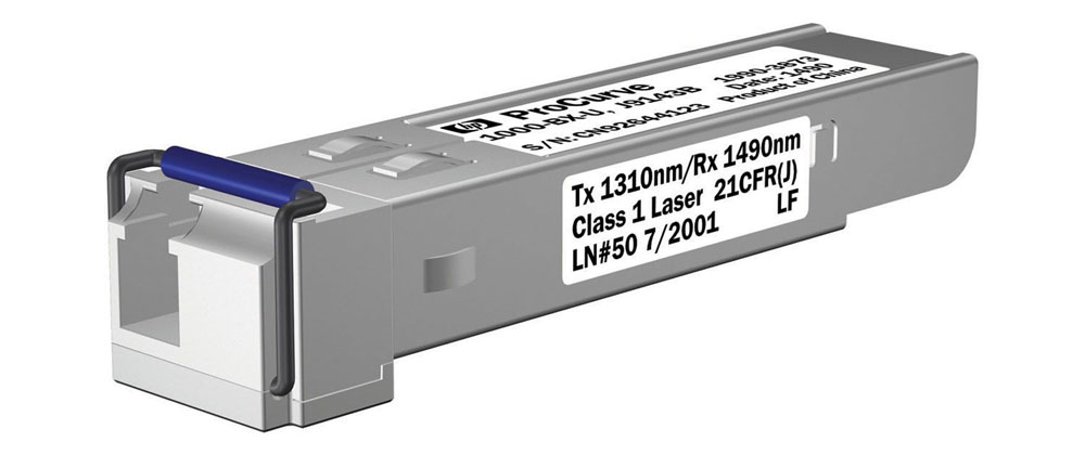 HP X122 1G SFP LC BX-U Transceiver