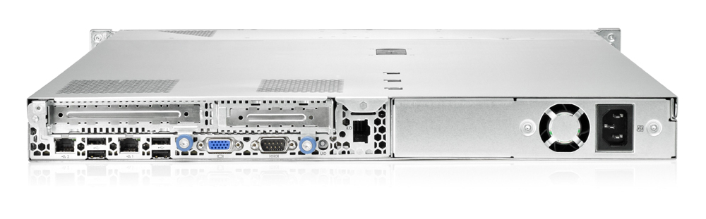    HP Proliant DL320e Gen8 Server   E3-1220v2 Hot Plug Tower(1U), Xeon4C 3.1GHz(8Mb), 1x4GbUD, B120i(ZM, RAID0, 1, 1+0), noHDDSATA(4)LFF, DVD-ROM, iLO ME, 2xGigEth, 1xRPS350W(NHP)