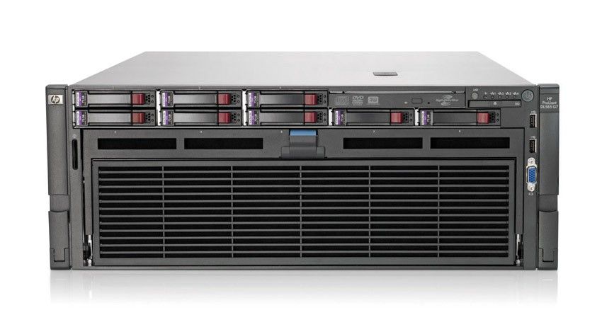  HP ProLiant DL585 G7 Server 6176SE (4xOpt12C 2.3Ghz(12Mb), 16x4GbR1D, no SFFHDD(8), P410iwFBWC(1Gb, RAID5+0, 5, 1+0, 1, 0), 4xGigEth MF, DVD, iLo3 with ICE, 4xRPS)