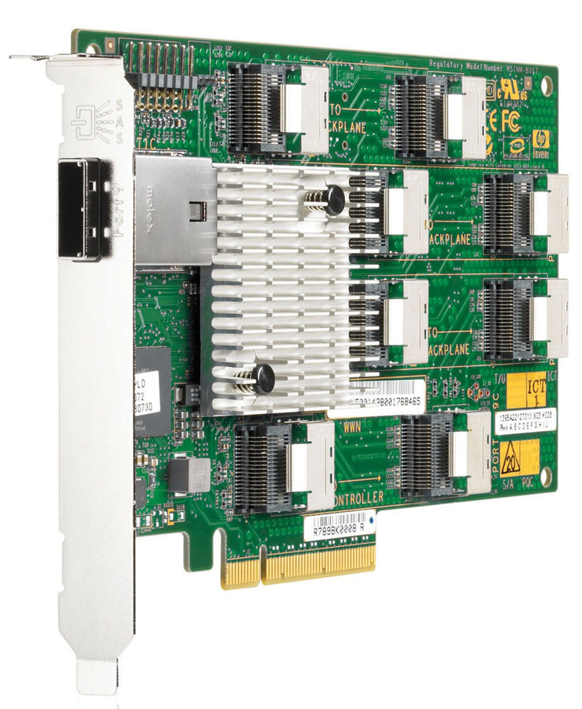 HP SAS Expander Card (For use with additional 8 SFF drive cage 516914-B21).