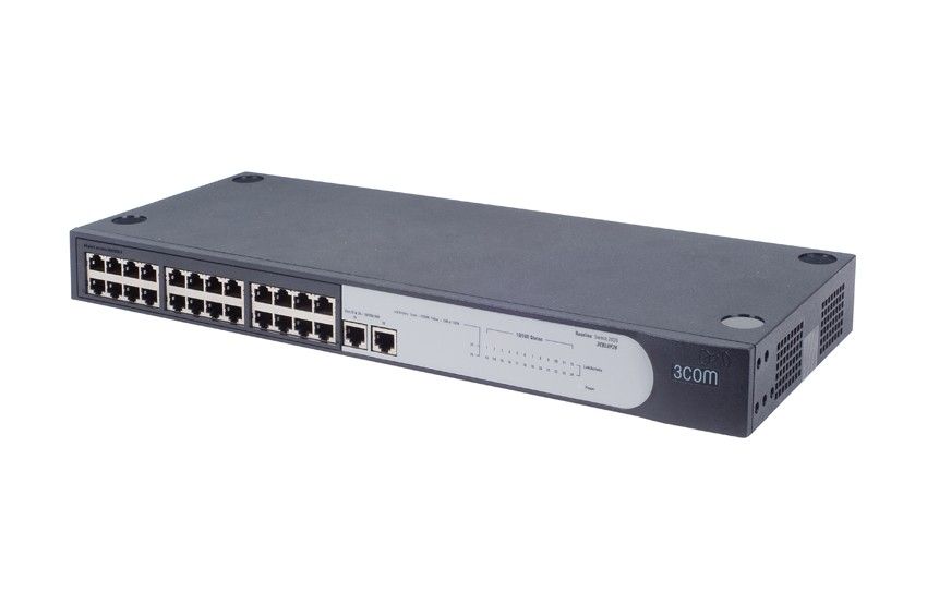    HP 1405-24   Switch (10/100 RJ-45, Unmanaged, 19') (eq.3C16471B)