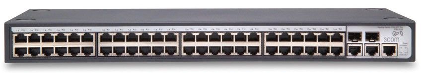  HP 1905-48 Switch 50 port (48x10/100 RJ-45 + 2x1000 RJ-45 or 2xSFP Web-Managed, SNMP, 802.1X, IGMP, Rapid-Spanning Tree, etc, 19') (eq.3CBLSF50H)