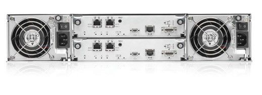 HP StorageWorks 2012i Dual Controller iSCSI Modular Smart Array (up to 12x3.5in HDDs, inc 2 Cntr (1Gb cache) with 2xGbE(RJ45), 2x0,6m SAS cable)