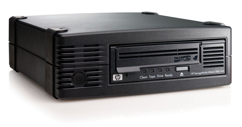  HP StorageWorks Ultrium 1760 SCSI Tape Drive, Ext. (Ultr.800/1600Gb; incl. HP Data Prot. Expr. SSE; 1data crtr;VHDCI cabl;OBDR, carbon, RoHS)