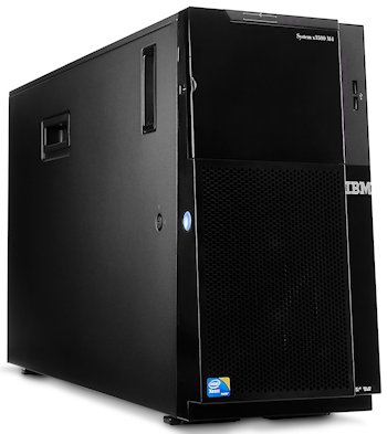    IBM Express System x3500 M4 Server   Tower 5U, Xeon E5-2620v2 6C(2.1GHz/1600MHz/15MB/80W), 1x8GB/1600MHz/1.35V LP RDIMM, 3x300GB 10K 2.5  HS SAS(up to 32), M5110(512MB flash, RAID 0, 1, 10, 5, 50), 4xGbE, 2x750W P/S