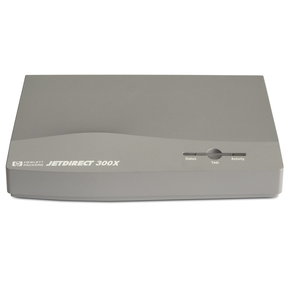Сервер печати HP JetDirect 300X External Print Server (10/100Base-TX, 1 port Parallel)