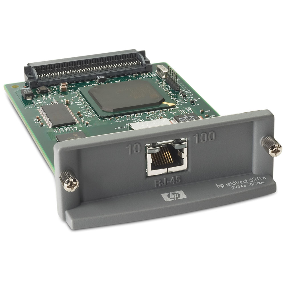 Сервер печати HP JetDirect 620N Internal Print Server (10/100Base-TX, EIO, LJ 2xxx/4xxx/5xxx/8xxx/9000/DesignJet 500/800)