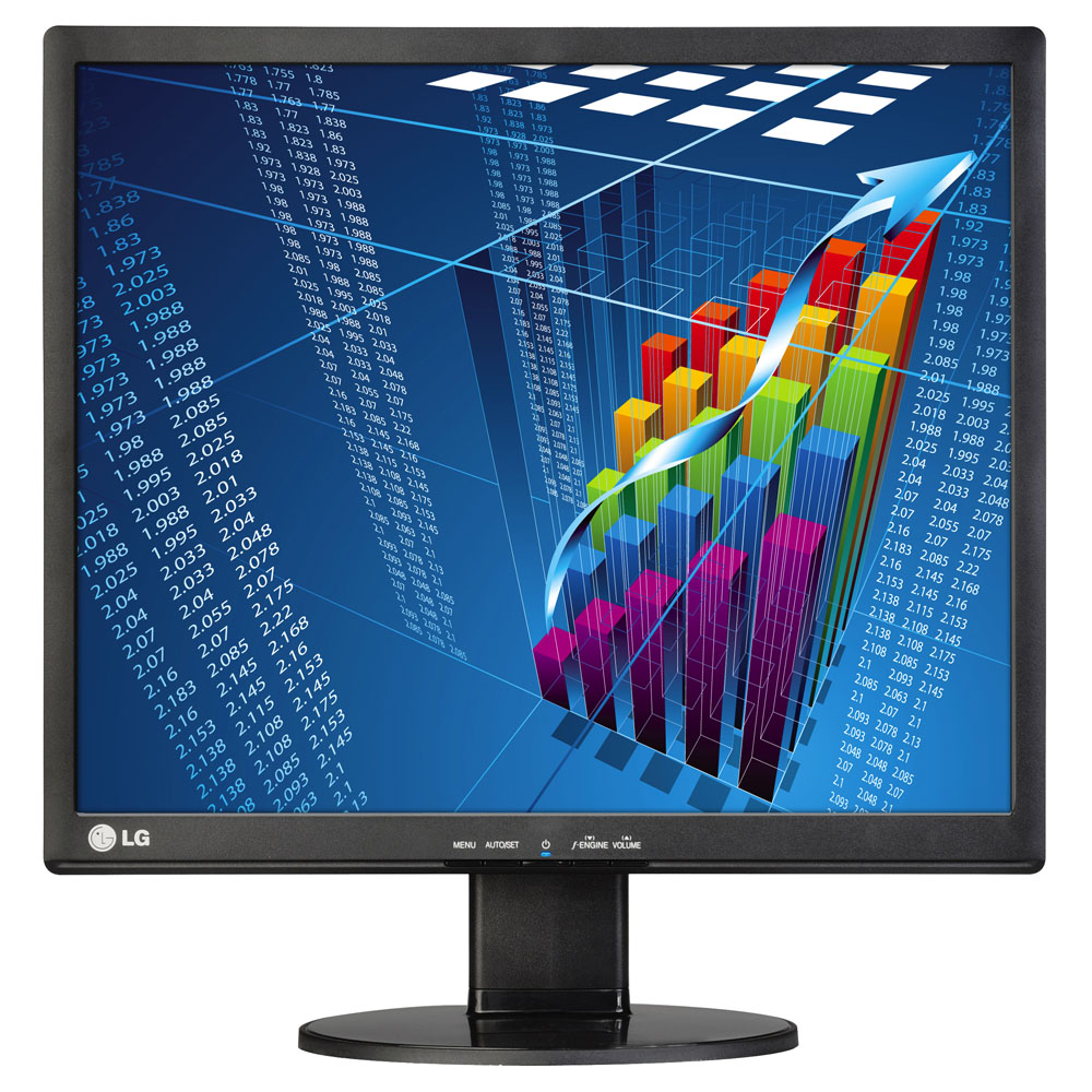 Монитор 17-inch LG L1742SE-BF LCD, 1280x1024, 5ms, 250cd, m2, 8000:1, 160°, 160°, TCO-03, Black