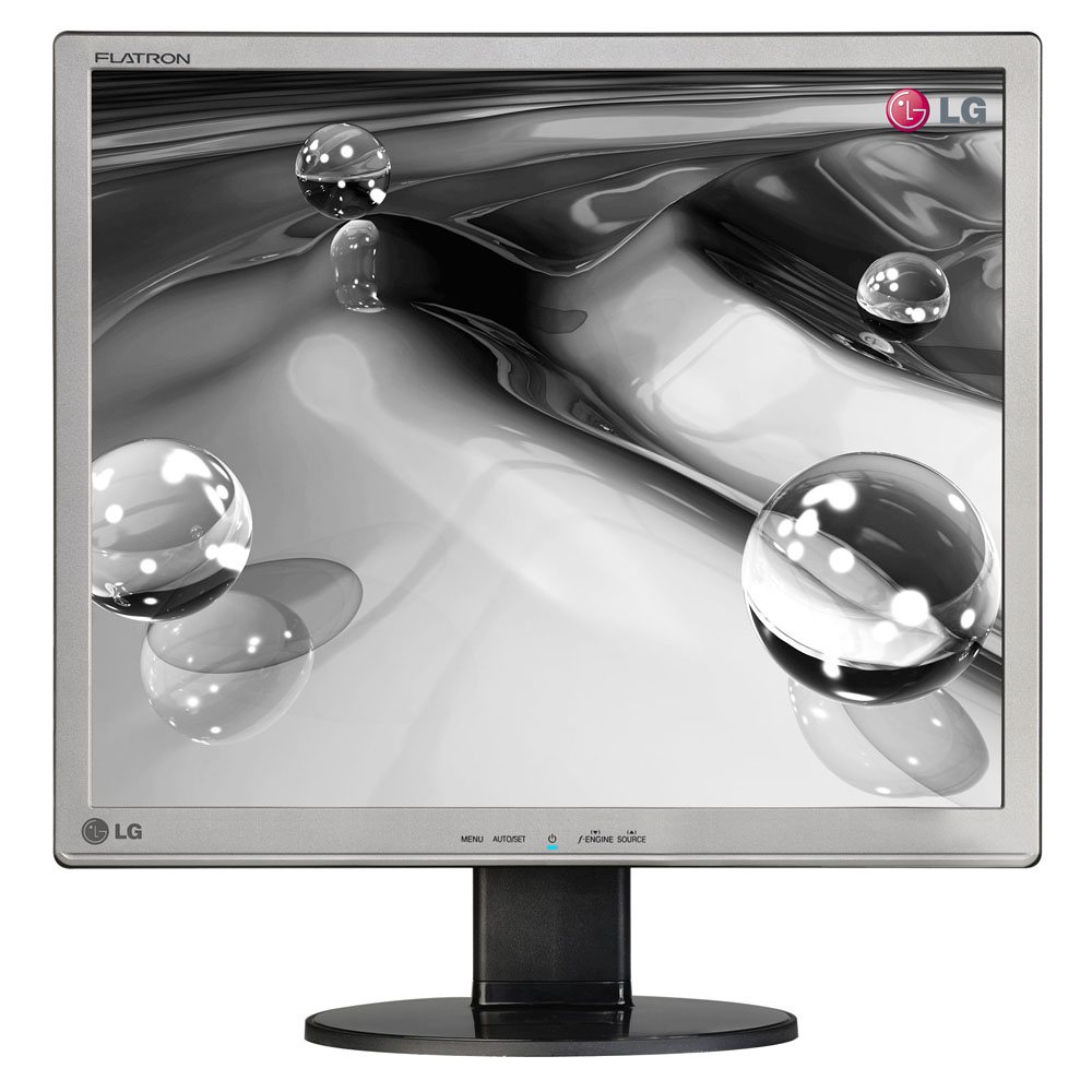  17-inch LG L1742SE-SF LCD, 1280x1024, 5ms, 250cd, m2, 8000:1, 160, 160, TCO-03, Silver