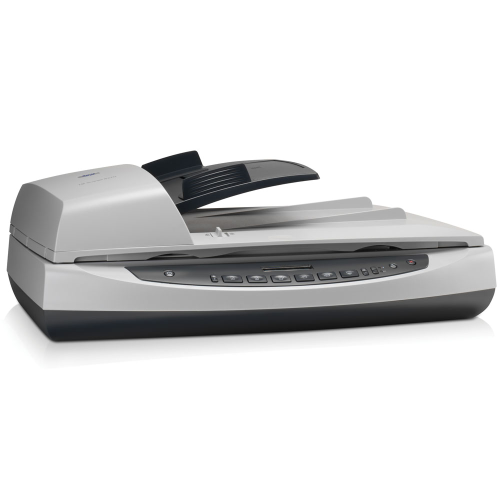 Сканер HP Scanjet 8270 ( 216x356 mm, 4800dpi, 48bit, USB, TMA, ADF 50 sheet, 25ppm, Duplex, 3 slides,4 negative frames)