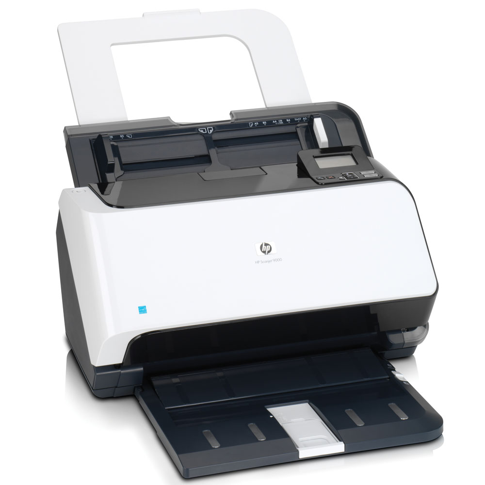 Сканер HP Scanjet Enterprise 9000 Sheetfeed Scanner (A3, 600x600dpi, 48bit, USB, LCD, ADF 150sheets, 60(120)ppm A4, Duplex)