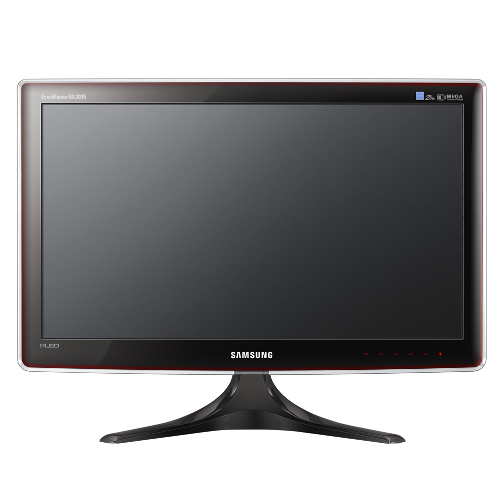  20-inch Samsung BX2035(Ru), LED, Wide(16:9), 1600x900, 2ms(GtG), 250cd, m2, 1000:1(MEGA DCR), 170, 160, Dual, Black