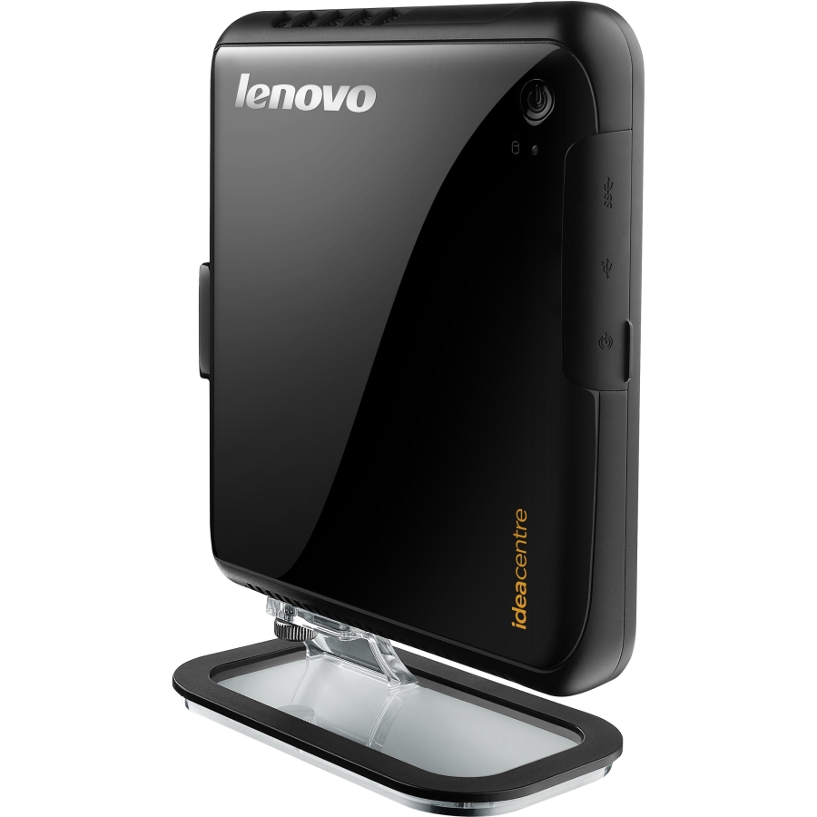 Персональный компьютер Lenovo IdeaCentre Q150 NETTOP Atom D525 (1,8GHz), 2GB, 320GB, nVIDIA ION (512Mb), WiFi, Win7St, black