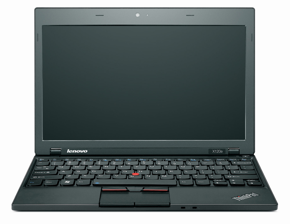    Lenovo ThinkPad X120e   AMD Fusion E350 Dual Core processor 1.60GHz L2 cache 1MB; RAM 2048MB PC2-5300 DDR3 SDRAM SODIMM; HDD 320Gb SATA 5400rpm; Display 11.6  TFT(1366x768) HD LED Antiglare Smooth Black; ATI Radeon 6310 integrated; Gigabit Ethernet; 802.11 BGN wireless; Bluetooth; Card reader 4 in 1; 6 cell battery; Windows 7 Professional