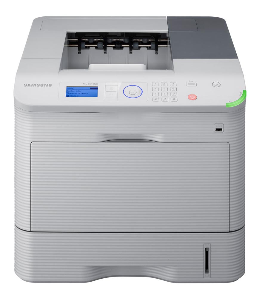 -   Samsung ML-5510ND (52 ./., 275000 ./., 1200x1200 dpi,  256Mb, USB 2.0, Ethernet 10/100 Base-TX, Duplex)