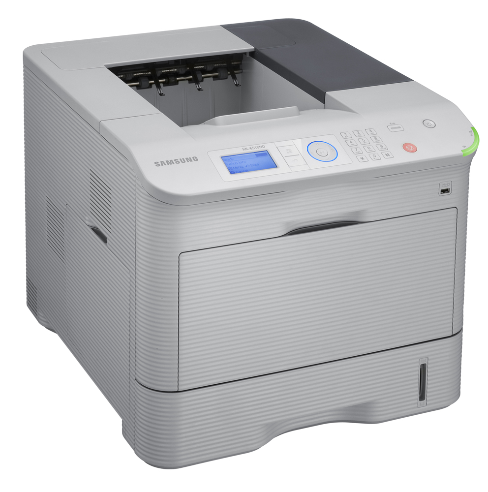-   Samsung ML-6510ND (62 ./., 275000 ./., 1200x1200 dpi,  256Mb, USB 2.0, Ethernet 10/100 Base-TX, Duplex)
