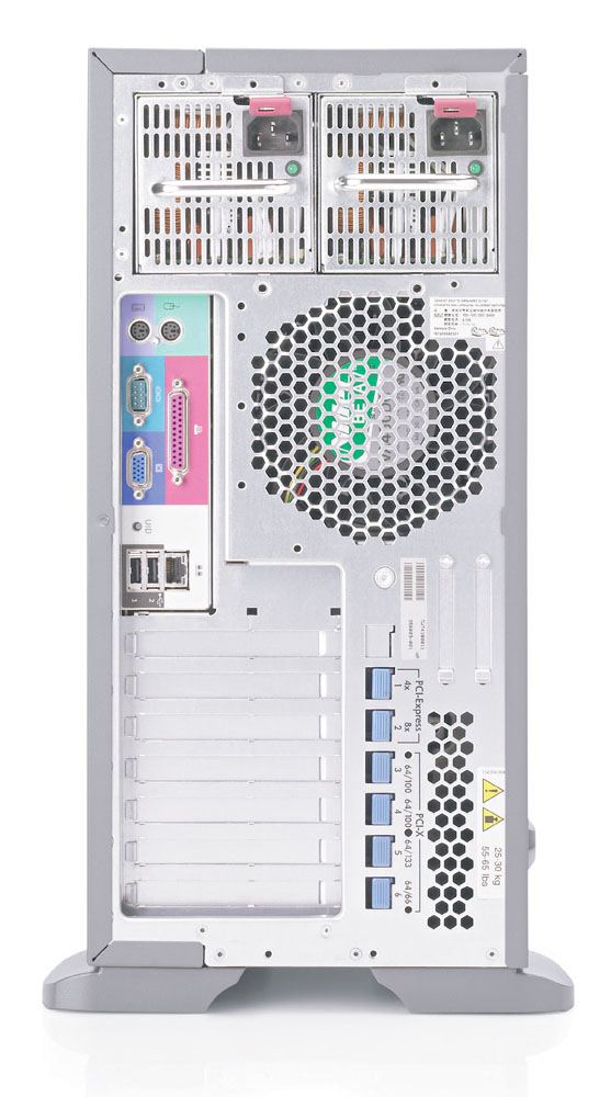    HP ProLiant ML350 G4 Server Tower XeonDP-3.0/1Mb/800MHz,   1024Mb PC2700/333MHz, 3x72Gb 10000 rpm Ultra320-SCSI (max. 6x300Gb+2x300Gb), SA641, HotPlug, 5/6 PCI, CD, FDD, Gigabit NIC