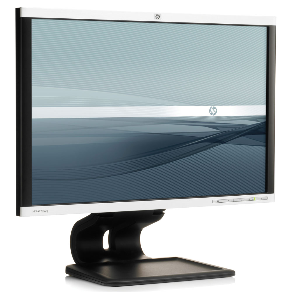  HP TFT LA2205wg 22-inch Flat Panel Monitor widescreen(250 cd/m2, 1000:1, 5 ms, VGA, DVI-D, DisplayPort, HDCP support, 1680x1050, TCO'03)(new, replace FL472AA)