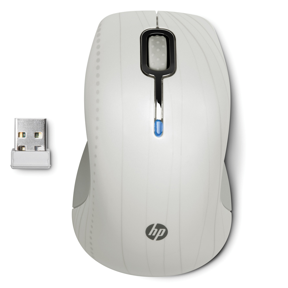 Mouse HP Wireless Mouse 220 (Snow White) cons