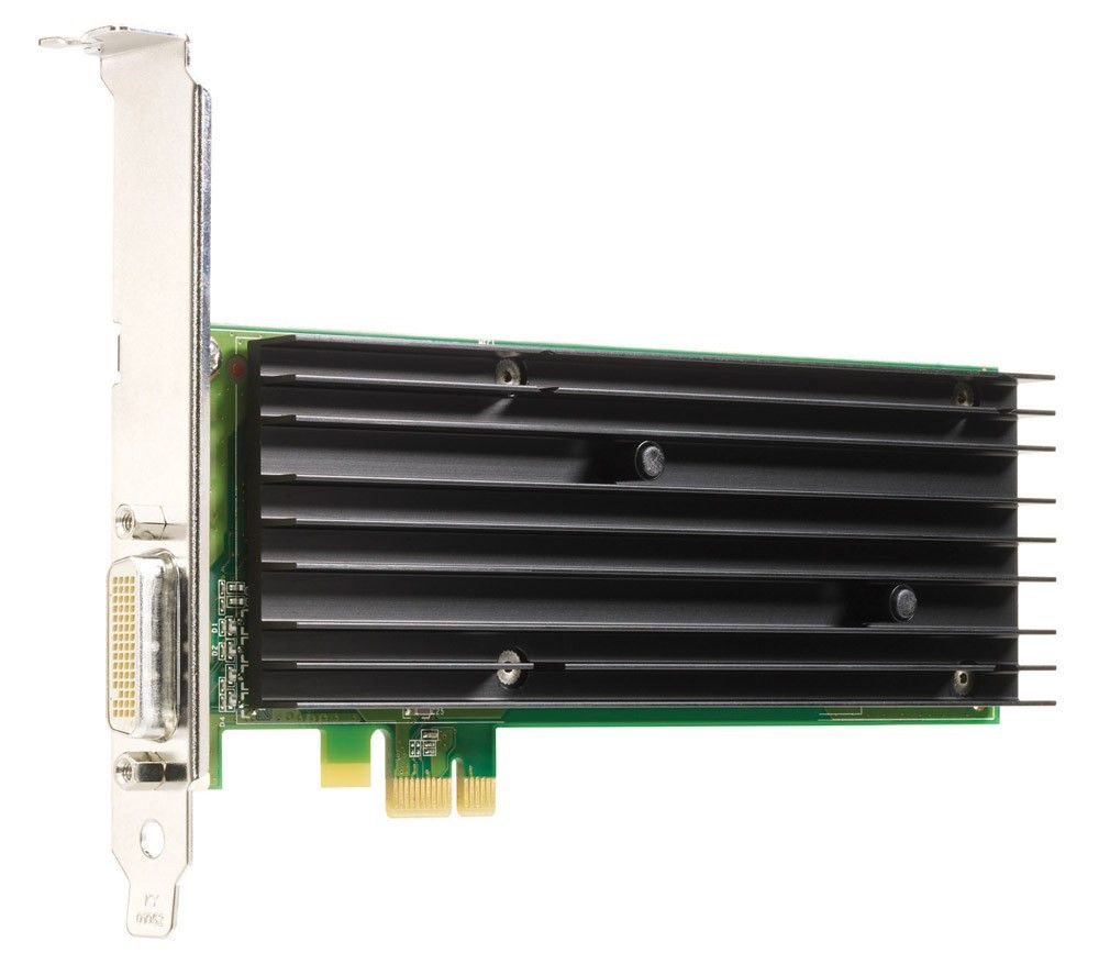  NVIDIA Quadro 290 NVS 256MB PCIe x1 dual head(DMS59 with VGA Y-Cable)(dc5700,dc7800CMT and SFF)