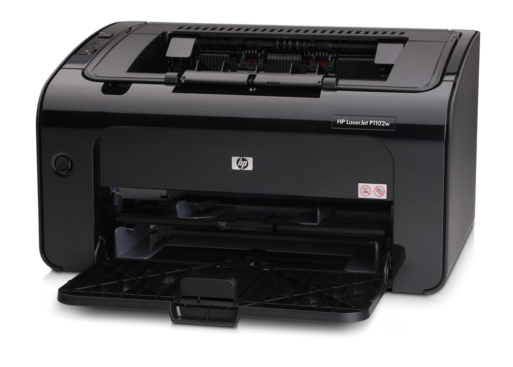 -   HP LaserJet Pro P1102w RU (A4, 1200dpi, 18ppm, 8Mb, 2 trays 150+10, USB, WiFi 802.11 b, g, 3y warr, Cartridge 1600pages&USB cable 1m in box, replace CB411A, CE657A)