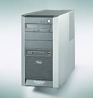  Fujitsu PRIMERGY Econel 100 S2 mono socket tower server, Xeon 3065 dual-core 2.33GHz 64-bit 4M SLC 1333MHz FSB, 1G DDR2-800 PC2-6400, 160G SATA 3.5-inch 7.2K non-