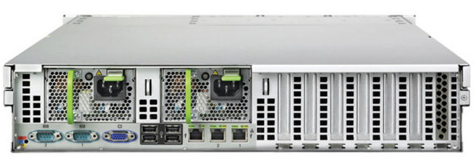   Fujitsu PRIMERGY RX300 S5 Server   E5520 (Rack2U XeonQC 2.26GHz(8M), 3x2GbRD, SAS RAID 0,1,10,5,50,6,60 256M, no 2,5'HDD(8), DVDRWnoFDD, iRMC2, 2xGigEth)