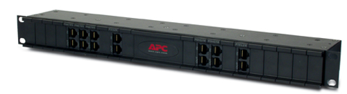 APC 19  CHASSIS, 1U, 24 CHANNELS, FOR REPLACEABLE DATA LINE SURGE PROTECTION