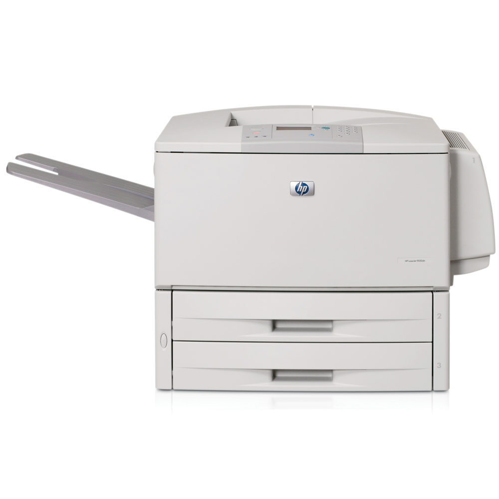 -   HP LaserJet 9050n (A3, 600dpi, 50ppm, 128Mb, 3trays 2*500+100, Parallel/LAN/2*EIO, replace C8520A)