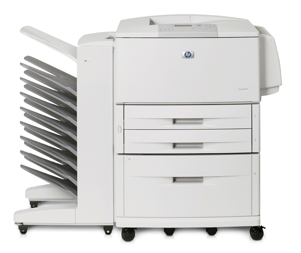 -   HP LaserJet 9040 (A3, 40p/min A4, 26p/min A3, 300000p/month)