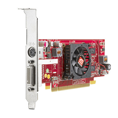  HP ATI Radeon HD 4550 DH 512MB PCIe x16 Dual Head(DMS59 with Y-Cable), S-video(6000Pro, dc7900SFF and CMT, 8000Elite CMT and SFF)