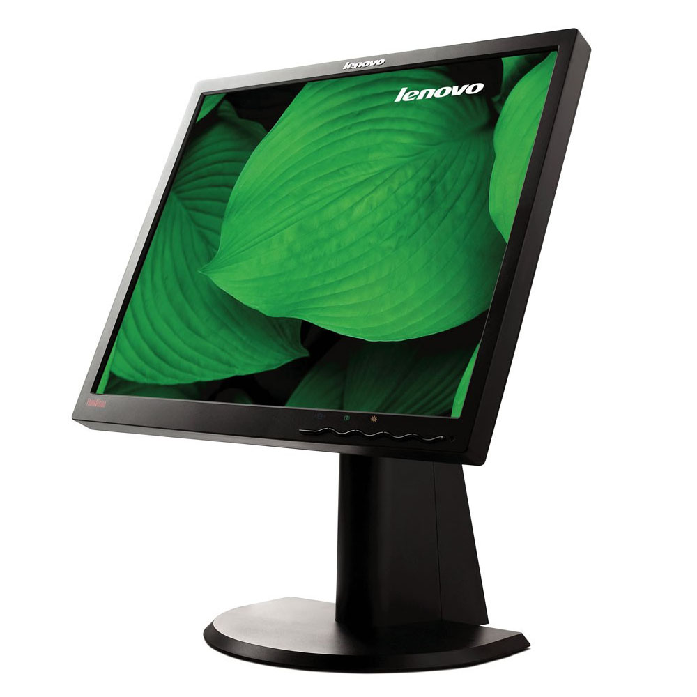 Монитор Lenovo ThinkVision L1900p 19'', 5:4, LCD TCO03, Hybrid, 1280x1024, 5ms,800:1, 160°/160°, 250cd/m2, Tilt,Lift,Swivel,Pivot, EPEAT Gold, Green Guard