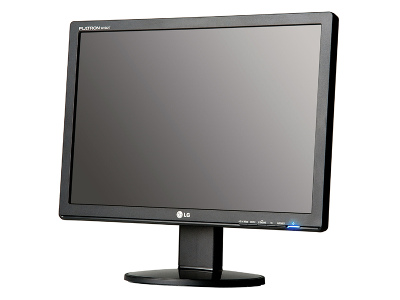  19-inch LG W1942SE-BF Wide, 1440x900, 5ms, 250cd, m2, 8000:1(DFC), 170, 160, TCO-05, Black