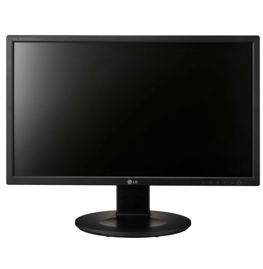  18, 5-inch LG W1946SN-BF Wide, 1360x768, 5ms, 250cd/m2, 1000:1(DC30000:1), 170/160, Black