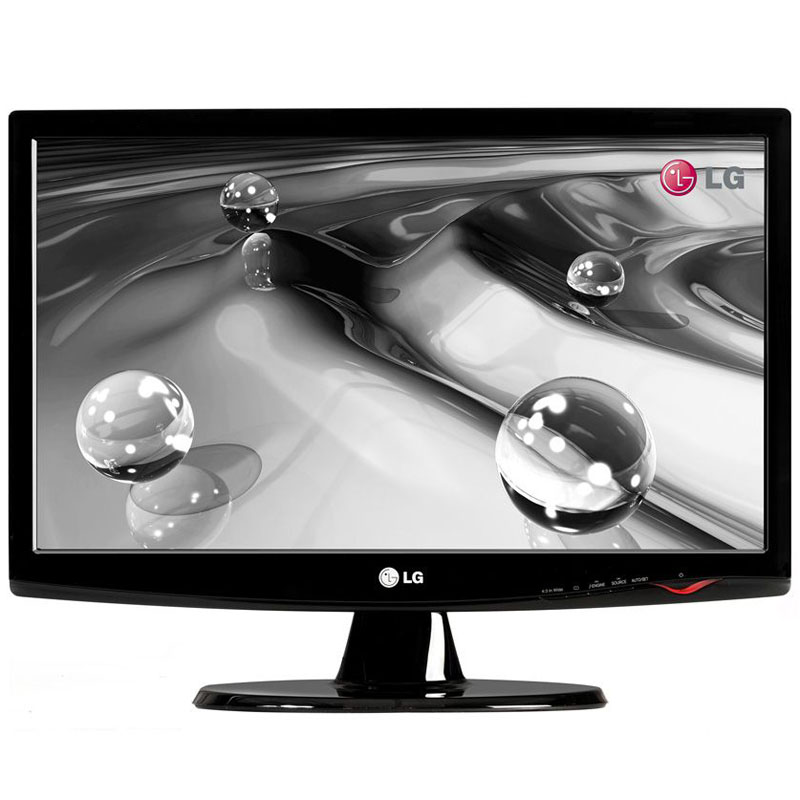  20-inch LG W2043S-PF LCD, 1600x900, 5ms, 300cd, m2, 30 000:1 (DFC), 176, 170, TCO-03, Glossy Black