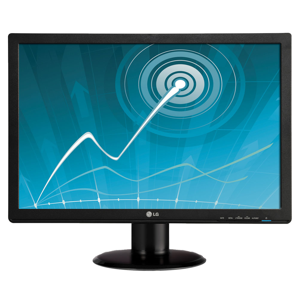  22-inch LG W2242S-BF Wide, 1680x1050, 5ms, 300cd/m2, 8000:1(DFC), 170/170, Black