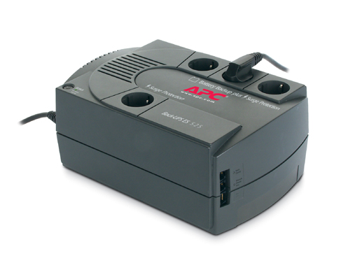    APC Back-UPS ES 525VA/300W, Input 230V/ Output 230V Schuko, Interface Port DB-9 RS-232, USB
