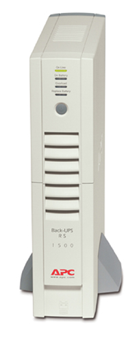    APC Back-UPS RS, 1500VA/865W, 230V, Extended Runtime, AVR, USB Interface, Cold-start, Data line surge protection, Hot Swap Batteries, PowerChute