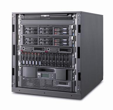    HP ProLiant DL380 G4   8U Packaged Cluster with MSA500G2 (2x311143-421 DL380 G4, 1x335880-B21 MSA500 G2)