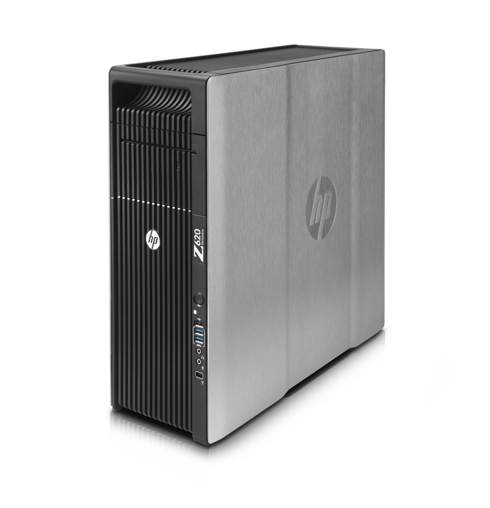 Графическая станция HP Z620 Workstation Xeon E5-2620x2, 16GB(4x4GB)DDR3-1333 ECC, 1TB SATA 7200 HDD, DVD+RW, no graphics, laser mouse, keyboard, CardReader, Win7Prof 64
