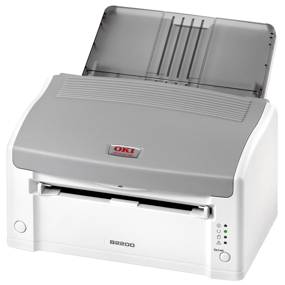   OKI B2200 laser (LED) printer (A4, 1200x600dpi, 20ppm, 8Mb, 2trays 1+150, USB )