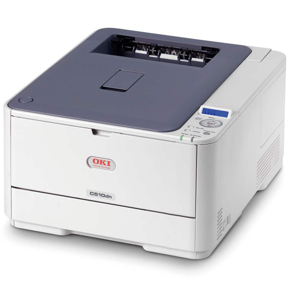    OKI C510DN (A4, 30/26 ppm, 1200x600DPI, 64MB, Duplex, USB/LAN)