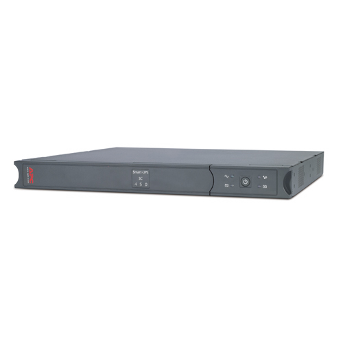      APC Smart-UPS SC 450VA/280W,   230V, 1U Rackmount/Tower, Line-Interactive, Data line surge protection, Hot Swap User Replaceable Batteries