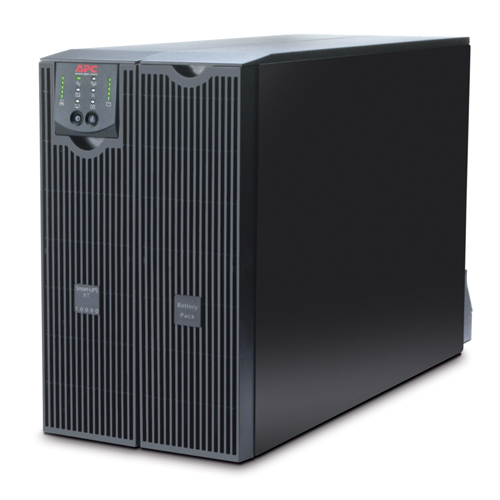    APC Smart-UPS RT 6U 10000VA (8000Watt, RS232, RJ45, 2xRBC44, 1xSS AP9619, 4xC13, 1:1/3:1, Black)