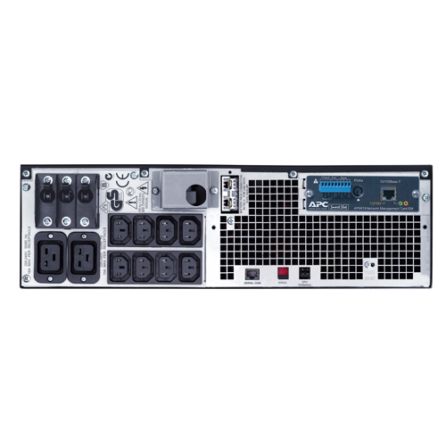    APC Smart-UPS RT RM 3U 5000VA 3500W, On-Line, Extended-run, Rack 3U (Tower convertible), Pre-Installed AP9619, with PC Business, Black(SURTD5000RMXLI)