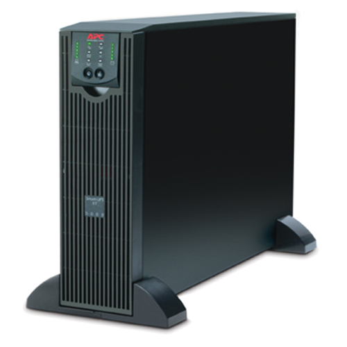    APC Smart-UPS RT, 5000VA/3500W, On-Line, Extended-run, Black, Tower (Rack 3U convertible), Pre-Installed AP9619, with PC Business(SURTD5000XLI)