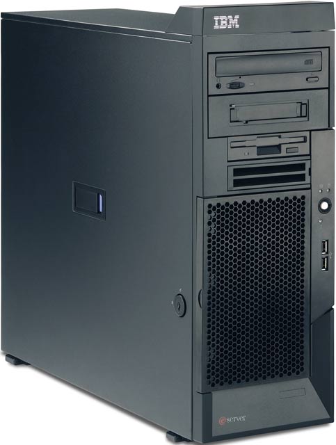  IBM xSeries 206 (x206) P4-2.8/1Mb/800MHz, 512Mb PC3200/400MHz, Ultra320-SCSI (max 3x146.8Gb), HP, 5/5 PCI, CD, FDD, Gigabit NIC